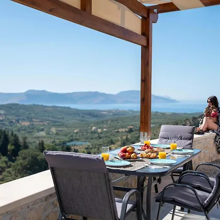 Archontiki Veranda - Design In Crete With Heated Pool, Jacuzzi & Dreamy Views Arkhondikí