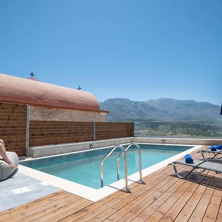 Archontiki Veranda - Design In Crete With Heated Pool, Jacuzzi & Dreamy Views 빌라 *