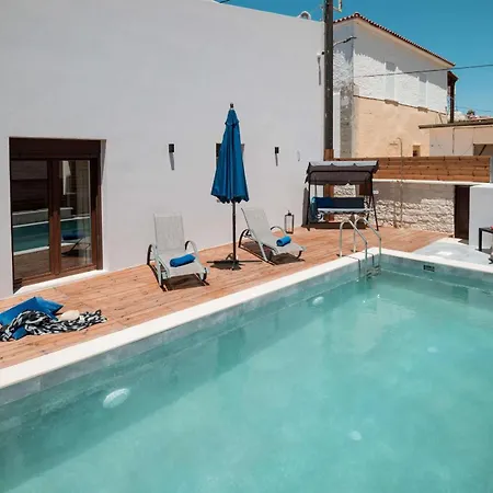 Archontiki Veranda - Design In Crete With Heated Pool, Jacuzzi & Dreamy Views *
